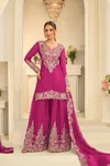 Velvora By Gulkayra Real Chinon Embroidery Readymade Suits